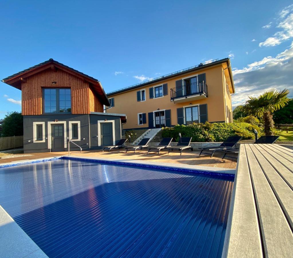 Landhaus Waltersdorf - Pool & Wellness バート・シャンダウ エクステリア 写真